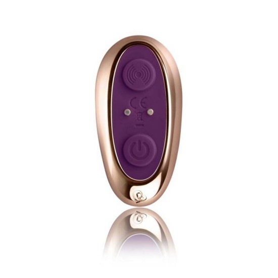 Ασύρματη Πρωκτική Σφήνα - Desire Remote Control Butt Plug Purple Sex Toys 