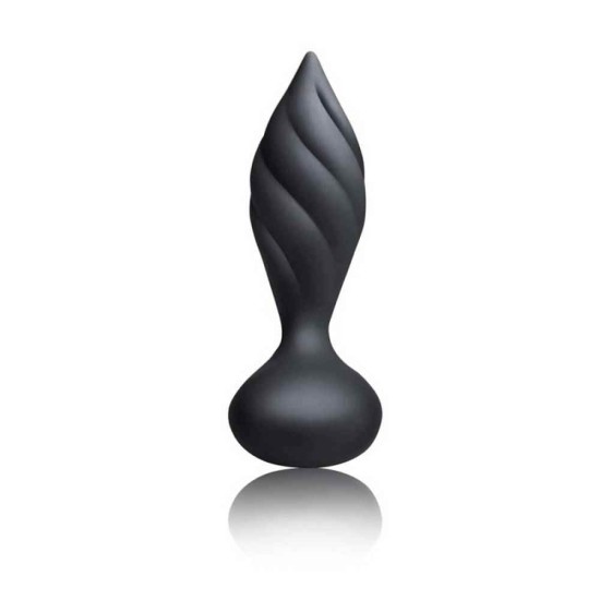 Ασύρματη Πρωκτική Σφήνα - Desire Remote Control Butt Plug Black Sex Toys 