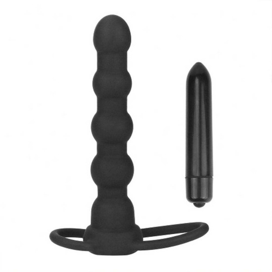 Δονούμενο Ομοίωμα Για Διπλή Διείσδυση - Vibrating Rock Balled Double Prober Sex Toys 