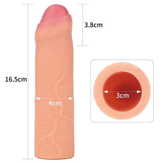Κάλυμμα Πέους Χωρίς Περιτομή - Silicone Nature Extender Uncircumcised Sex Toys 