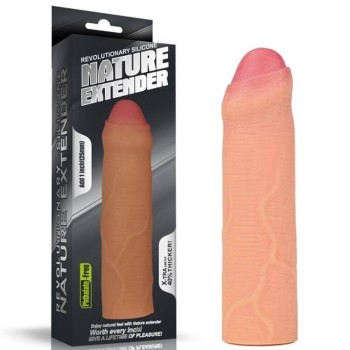 Κάλυμμα Πέους Χωρίς Περιτομή - Silicone Nature Extender Uncircumcised