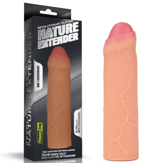 Silicone Nature Extender Uncircumcised Sex Toys