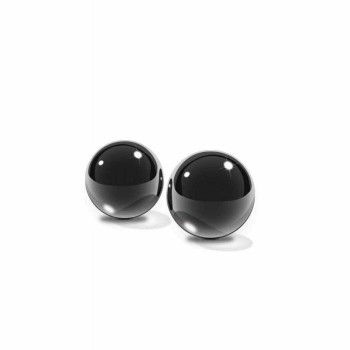 Γυάλινες Κολπικές Μπάλες - Small Black Glass Ben Wa Balls