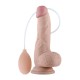 Μαλακό Ομοίωμα Εκσπερμάτισης - Soft Ejaculation Cock With Balls Flesh 20cm Sex Toys 
