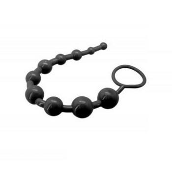 Πρωκτικές Μπίλιες - Charmly Anal 10 Beads Black