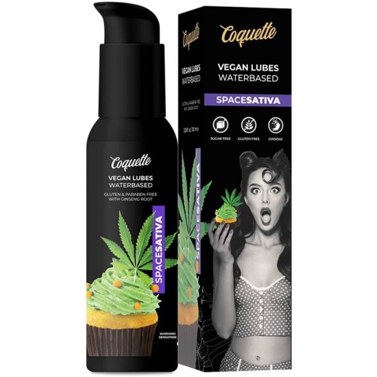 Coquette Vegan Lube Space Sativa 100ml Sex & Beauty 