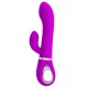 Διπλός Περιστρεφόμενος Δονητής - Ternence Rotating Rabbit Vibrator Purple Sex Toys 