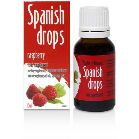 Spanish Drops Raspberry 15ml Sex & Beauty 