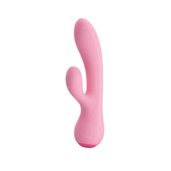 Zachary Rechargeable Rabbit Vibrator Pink Sex Toys