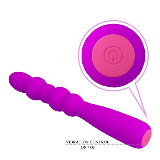 Εύκαμπτος Δονητής Σιλικόνης - Monroe Bendable Rechargeable Vibrator Purple Sex Toys 