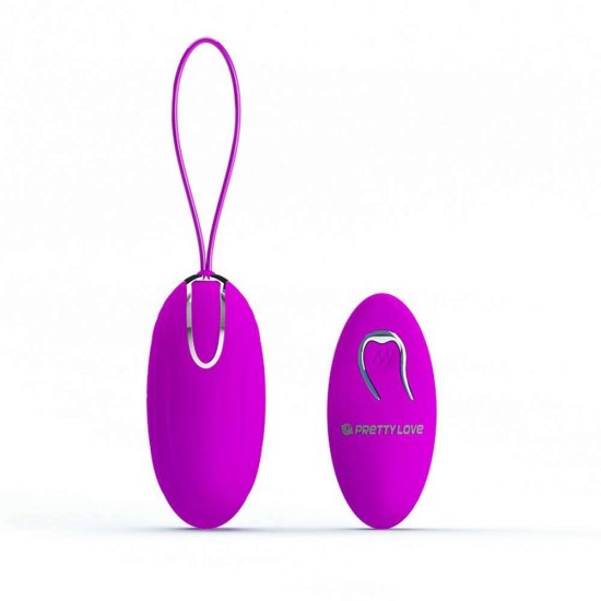 Ασύρματο Επαναφορτιζόμενο Αυγό - Jacqueline Remote Vibrating Egg Purple Sex Toys 