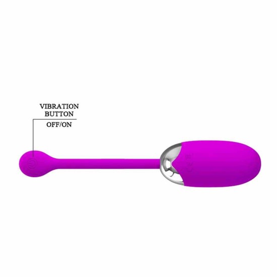Δονούμενη Κολπική Μπάλα - Brook Rechargeable Vibrating Ball Purple Sex Toys 