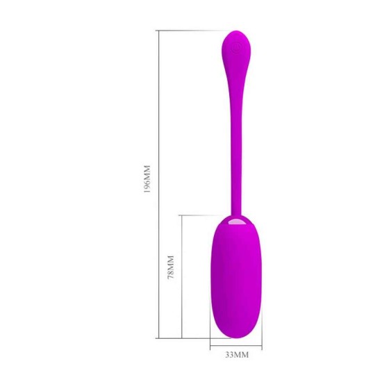 Julius Soft Silicone Vibrating Egg Purple Sex Toys