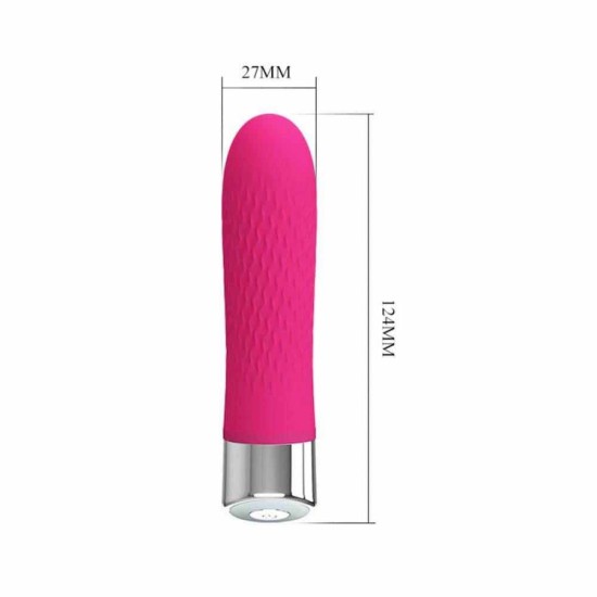 Μίνι Δονητής Σιλικόνης - Sebastian Mini Vibrator Pink Sex Toys 