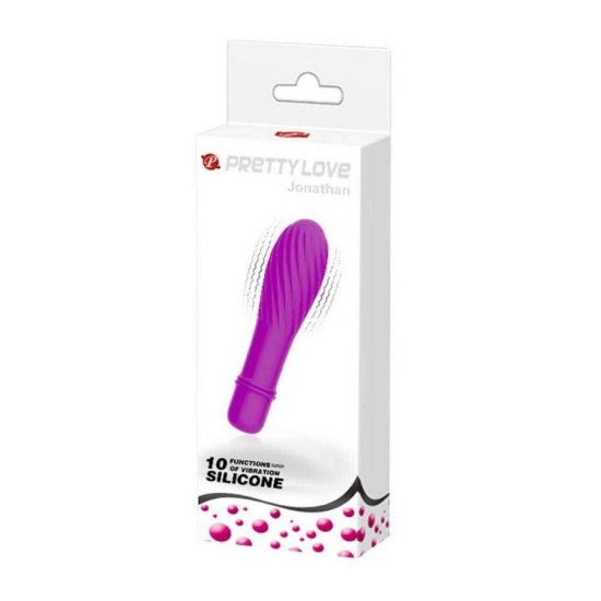 Μίνι Δονητής Με Ραβδώσεις - Solomon Mini Vibrator Purple Sex Toys 