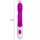 Andre Silicone Rabbit Vibrator Purple Sex Toys