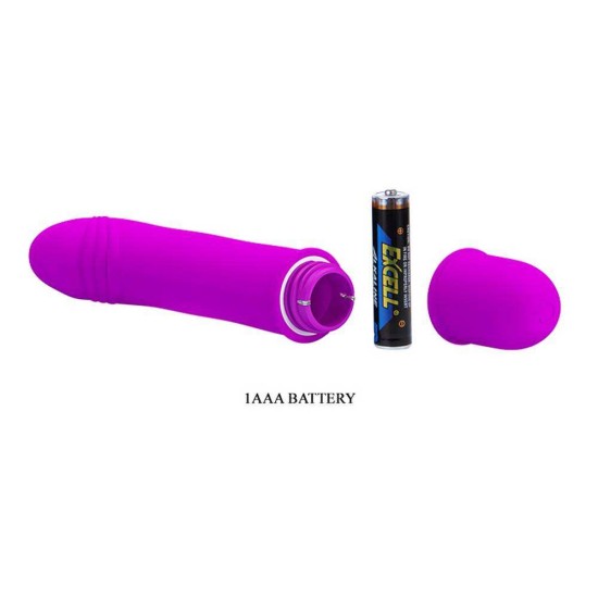 Μίνι Δονητής Σιλικόνης - Beck Mini Vibrator Purple Sex Toys 