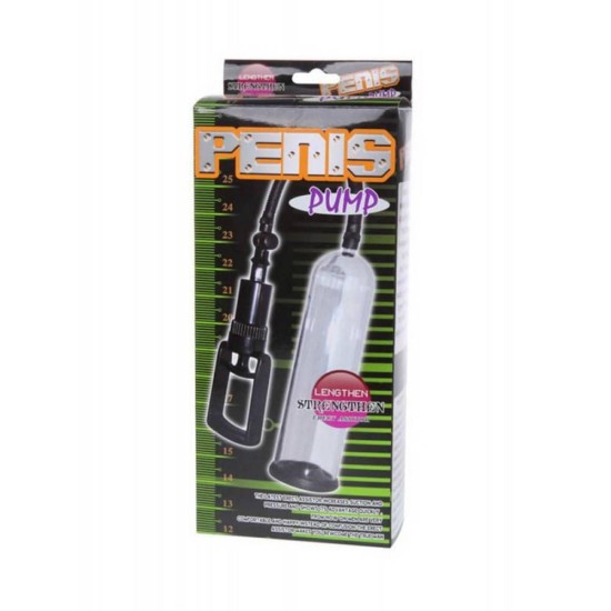 Αντλία Διόγκωσης Πέους - Penis Pump Clear Sex Toys 