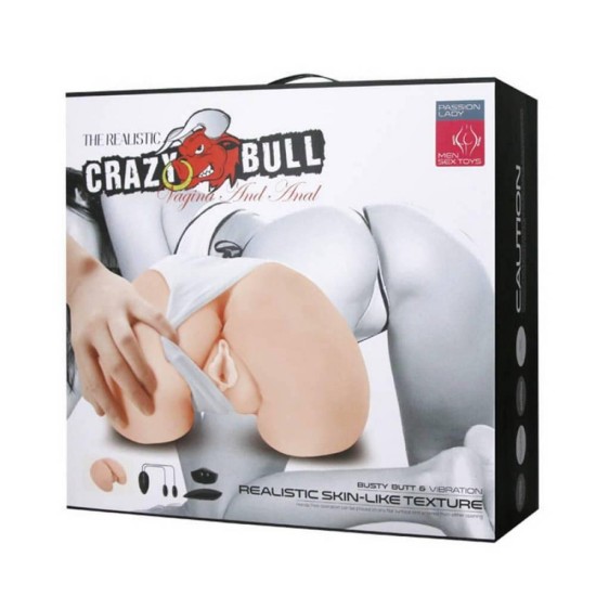 Crazy Bull Men's Masturbator With Bullet Sex Toys