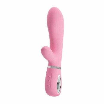 Thomas Rechargeable Rabbit Vibrator Pink