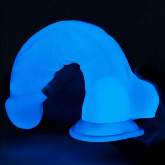 Lumino Play Realistic Dildo Blue 21cm Sex Toys