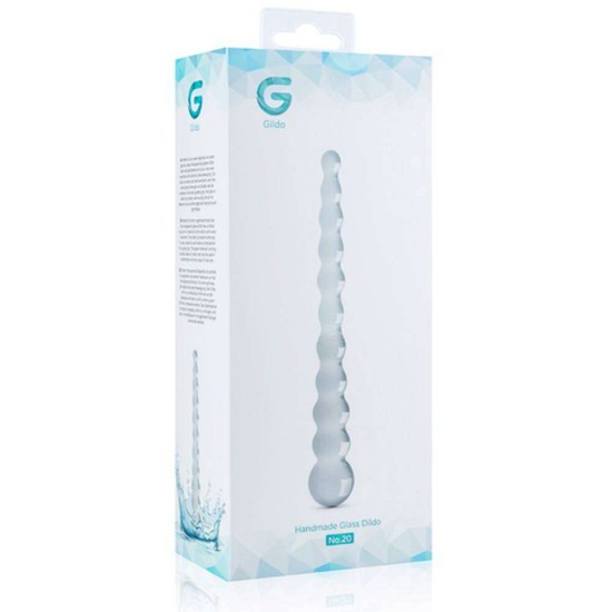 Γυάλινο Ομοίωμα - Glass G Spot Prostate Dildo No.20 Sex Toys 