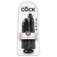 King Cock Two Cocks One Hole Black Sex Toys