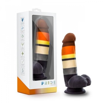 Pride Silicone Dildo With Suction Cup Bear