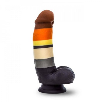 Pride Silicone Dildo With Suction Cup Bear