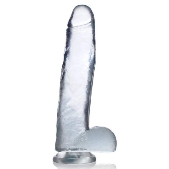 Πολύ Μεγάλο Ομοίωμα Πέους - Jock C Thru Transparent Dildo 29cm Sex Toys 