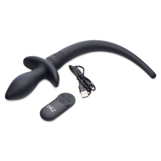 Waggerz Wagging And Vibrating Puppy Tail Sex Toys
