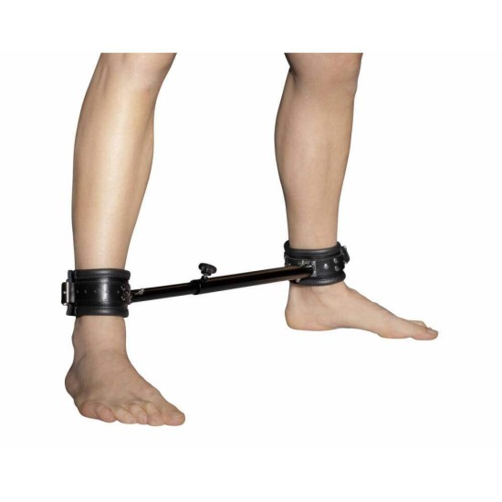 Zado Expandable Spreader Bar With Ankle Cuffs Fetish Toys 