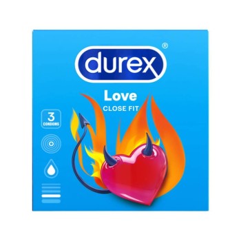 Στενά Προφυλακτικά - Durex Close Fit Condoms 3pcs