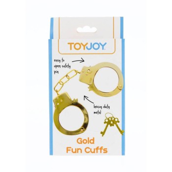Χρυσές Μεταλλικές Χειροπέδες - Toyjoy Metal Handcuffs Gold