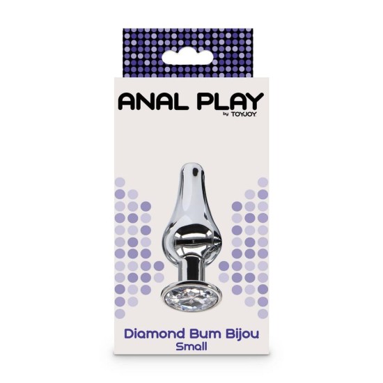Μεταλλική Σφήνα Με Κόσμημα- Diamond Bum Bijou Small 9cm Sex Toys 