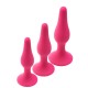 Πρωκτικές Σφήνες Με Κόσμημα - Flirts Curved Anal Training Kit Pink Sex Toys 