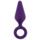 Flirts Pull Plug Medium Purple Sex Toys