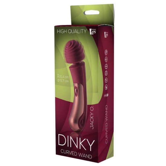Επαναφορτιζόμενη Συσκευή Μασάζ - Dinky Curved Wand Jacky O Sex Toys 