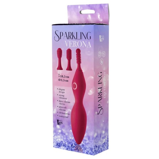 Κλειτοριδικός Δονητής Με Τρεις Κεφαλές - Sparkling Tip Vibrator Verona Sex Toys 