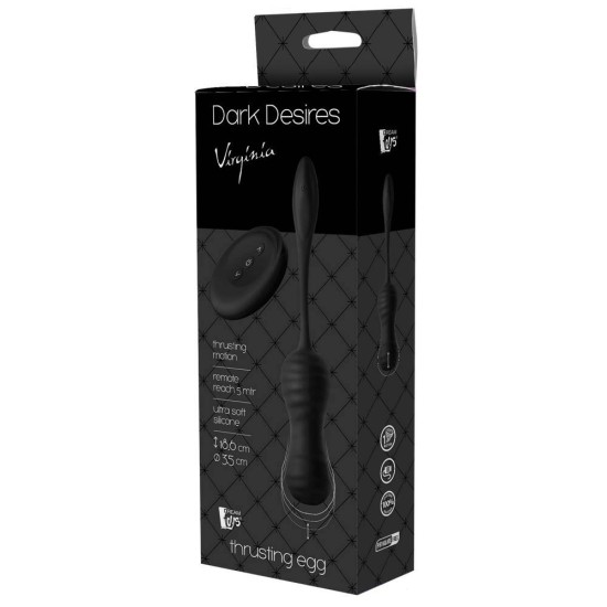 Dark Desires Virginia Remote Control Kegel Balls Sex Toys