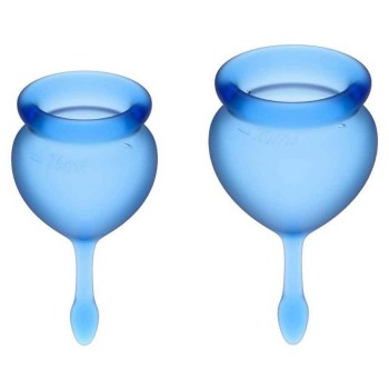 Μαλακά Κυπελάκια Περιόδου - Satisfyer Feel good Menstrual Cup Dark Blue