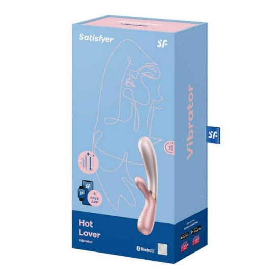 Satisfyer Hot Lover Vibrator Pink Sex Toys