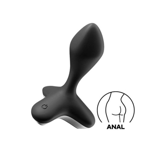 Επαναφορτιζόμενη Πρωκτική Σφήνα  - Game Changer Black Sex Toys 