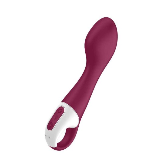 Θερμαινόμενος Δονητής Με Εφαρμογή Κινητού - Hot Spot Smart Heating Vibrator Red Sex Toys 