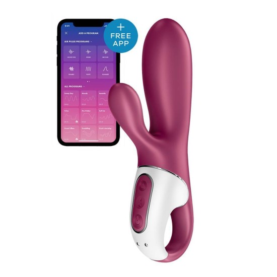 Hot Bunny Smart Rabbit Vibrator Red Sex Toys