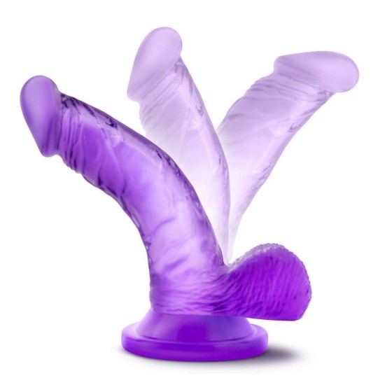Μικρό Ομοίωμα Πέους - Naturally Yours 4 Inch Mini Cock Purple Sex Toys 