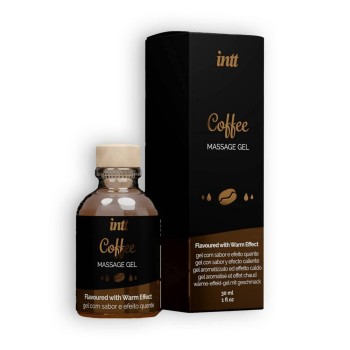 Βρώσιμο Τζέλ Για Μασάζ - Coffee Warming Massage Gel 30ml
