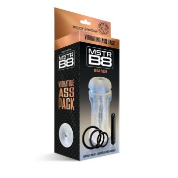 Δονούμενο Ομοίωμα Πρωκτού Για Αυνανισμό - Mstr B8 Vibrating Ass Pack Bum Rush