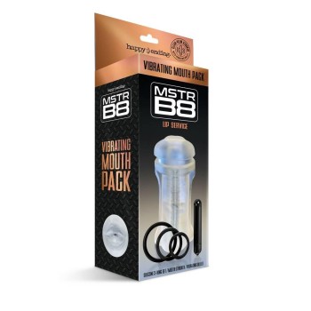 Δονούμενο Ομοίωμα Στόματος Για Αυνανισμό - Mstr B8 Vibrating Mouth Pack Lip Service