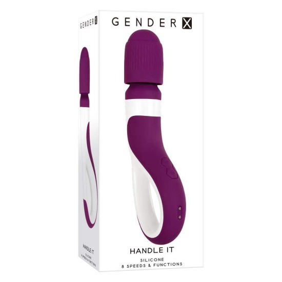 Συσκευή Μασάζ Με Εργονομική Λαβή - Gender X Handle It Wand Massager Sex Toys 